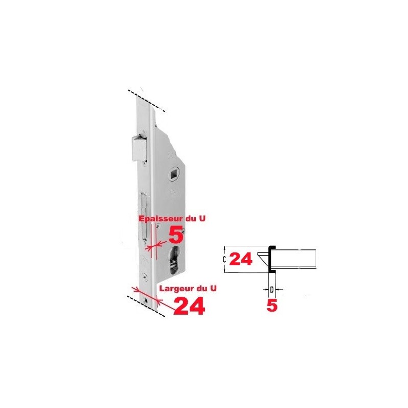 SERRURE SOBINCO 8601 U24 32