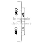 KIT axe 7 46/66 remplacement 23/7 360x560 suivant dimensions ci dessous